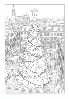 Juletreet på torget
