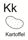 Fargeleggingsbilde k