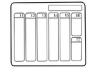 Bilde å fargelegge kalender