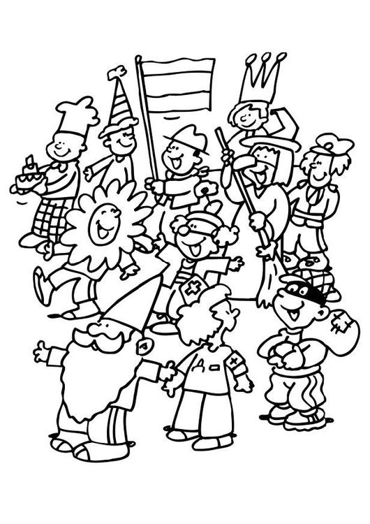 karneval for barn
