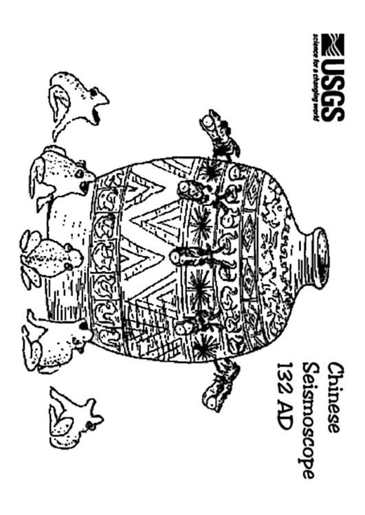 kinesisk seismoskop Ã¥r 132