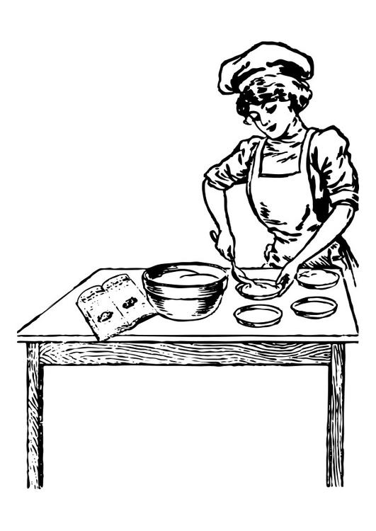 kvinnelig kokk