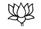 Bilde å fargelegge lotus