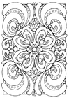 Bilder � fargelegge mandala4a