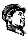 Bilder � fargelegge Mao Zedong