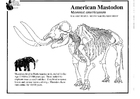 Bilder � fargelegge mastodon