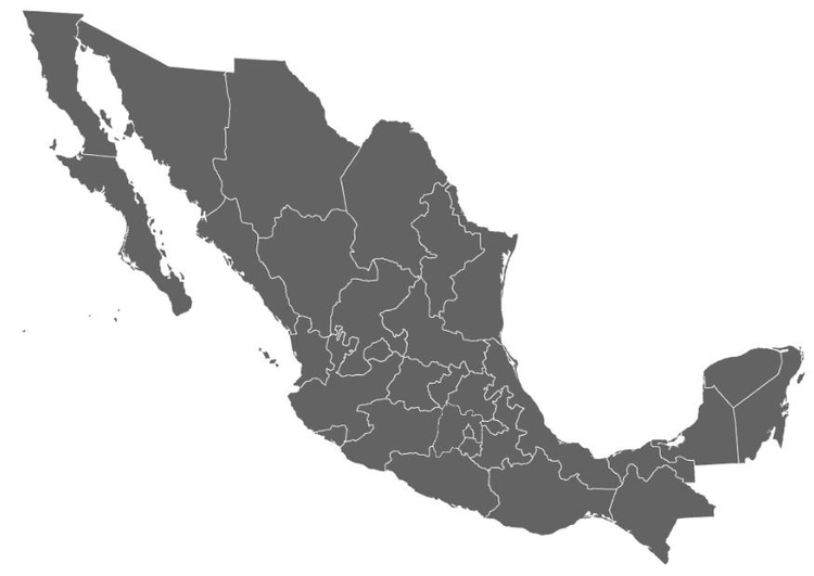 Bilde å fargelegge Mexico