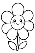 munter blomst