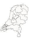 Bilde å fargelegge Nederland