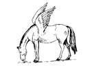 Bilder � fargelegge pegasus