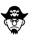 Bilde å fargelegge pirat