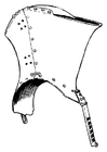 Bilde å fargelegge ridderhjelm 2