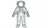 romdrakt for en astronaut