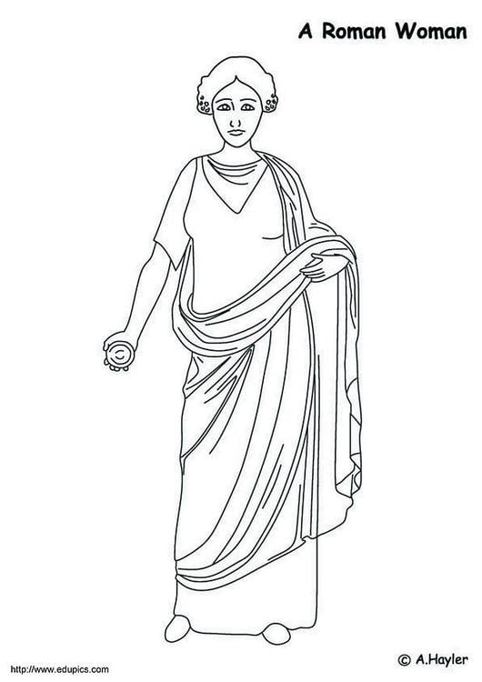 romersk kvinne