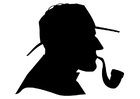 Bilder � fargelegge Sherlock Holmes