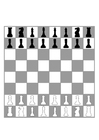 Bilde å fargelegge sjakkbrett