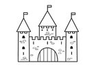 Bilder � fargelegge slott - 2