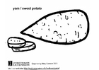 søte poteter