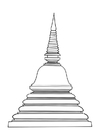 Bilder � fargelegge stupa