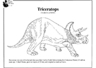 Bilder � fargelegge Triceratops