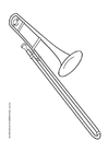 Bilder � fargelegge trombone