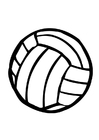 Bilder � fargelegge volleyball