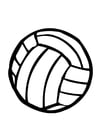 Bilde å fargelegge volleyball