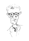 Bilder � fargelegge Woody Allen