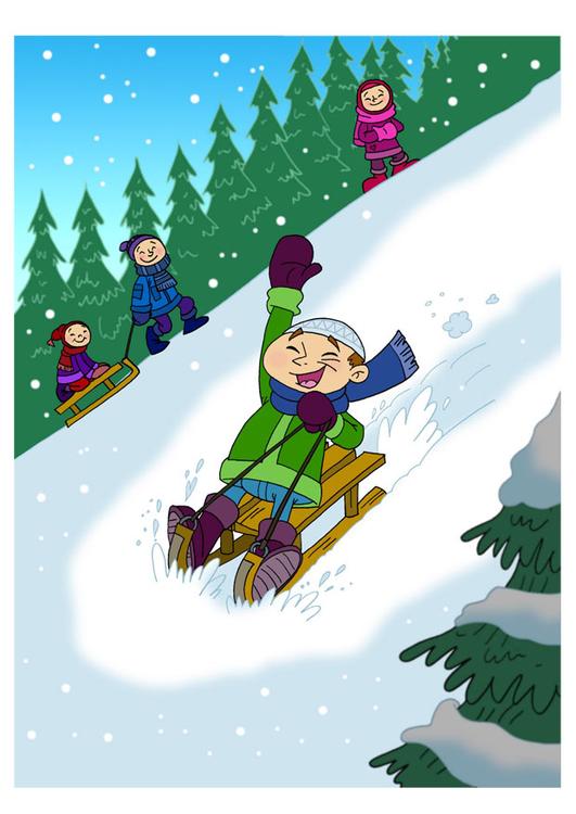Ã¥ ha det morsomt i snÃ¸en