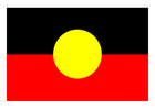 bilde Aboriginsk flagg