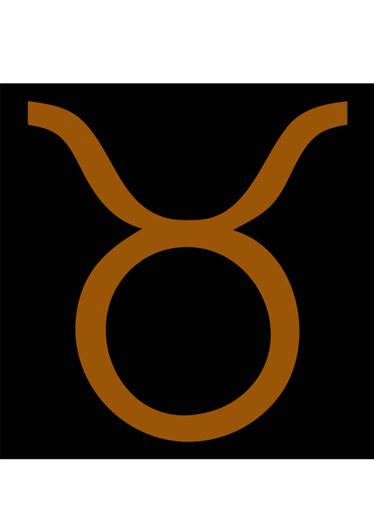 bilde astrologiske tegn - tyren