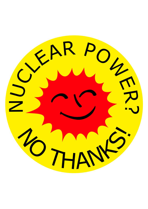 bilde atomkraftverk - nei takk