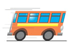 bilde buss i bevegelse