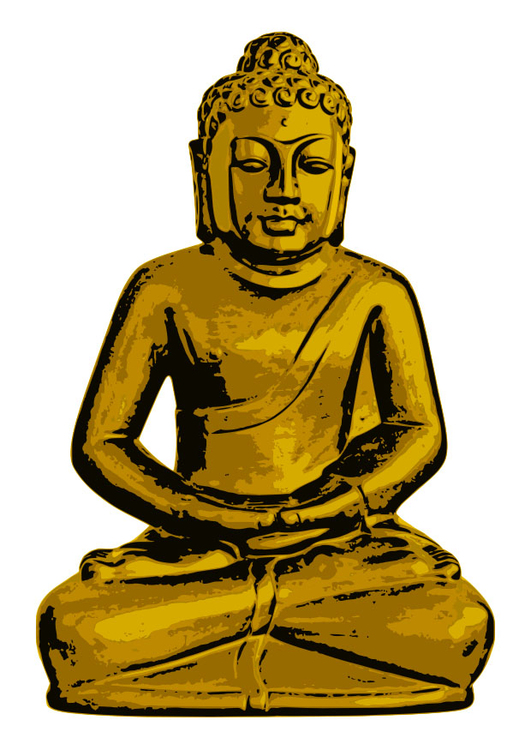 bilde den gylne Buddha