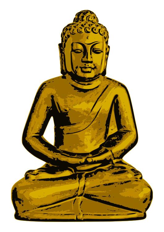 den gylne Buddha