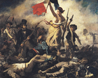 bilder Eugene Delacroix - Friheten leder folket - Den franske revolusjon