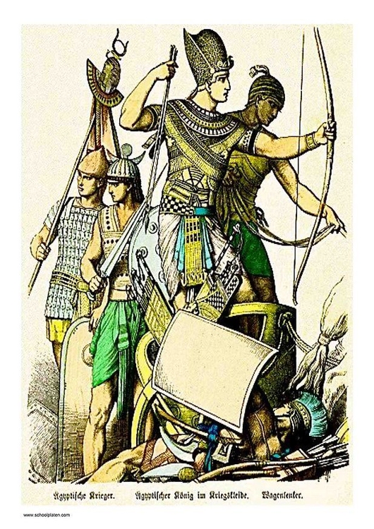 bilde farao i krig