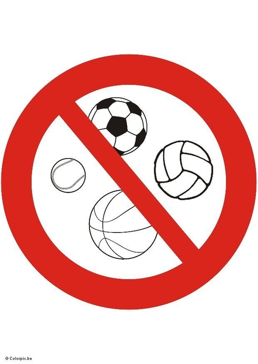 bilde forbudte ballsporter