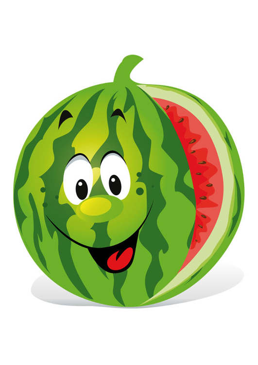 bilde frukt - vannmelon
