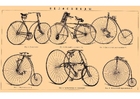 bilder gammeldagse sykler