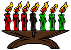 bilde Kwanzaa  - lys