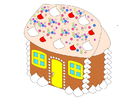 bilde pepperkakehus
