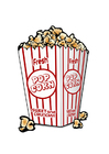 bilde popcorn