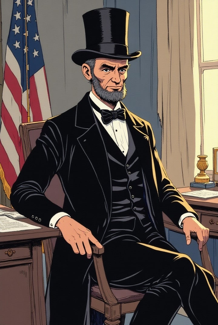 bilde president abraham lincoln
