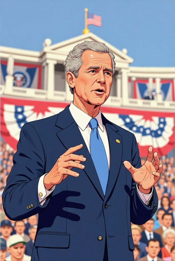 bilde president george w. bush