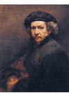 bilder Rembrandt - selvportrett