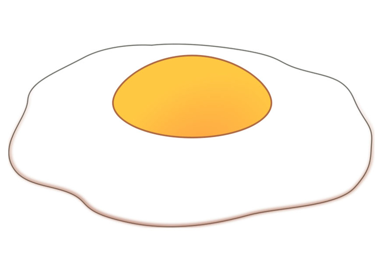 bilde stekt egg