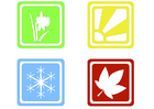 bilder symboler for årstidene
