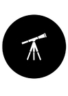 Fargeleggingsbilde teleskop
