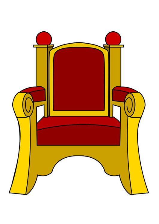 bilde tronen til Sankt Nikolas